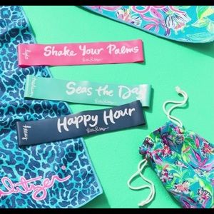 NWT Lilly Pulitzer Resistance Bands